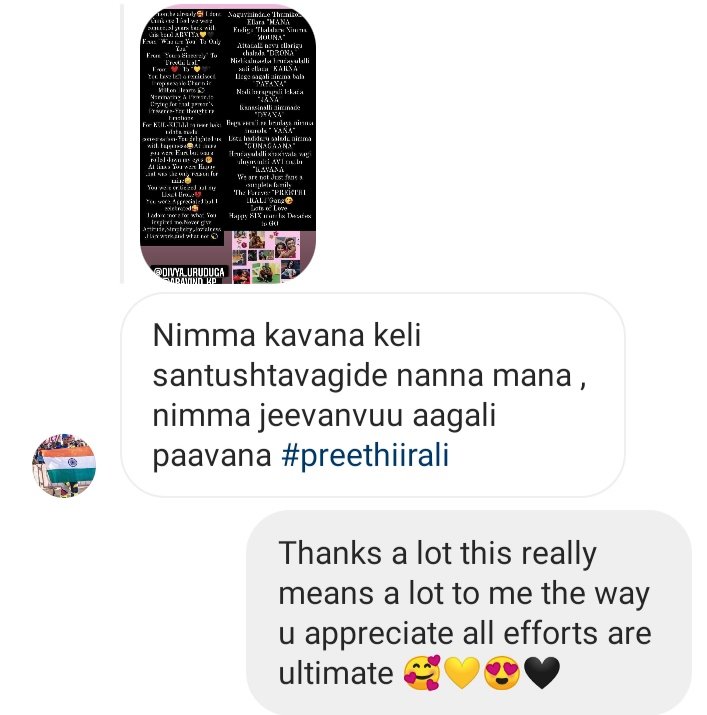 Neha41589423's tweet photo. Am I in dreams 😭😭🥵🥵
Thanks a lot 🥰,You cant imagine how much means to me 💫😢
 #BBK8  In tears for this message😢😭😭
You are the best #aravindkp https://t.co/taXTQue1mO