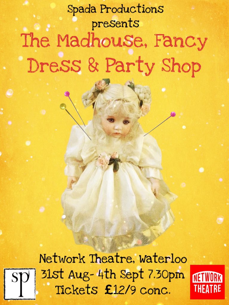 Spadatheatre's tweet photo. We open next week! Eeeek! Book your #tickets here https://t.co/240Vyl02q0 https://t.co/0Jx1FIaWdG