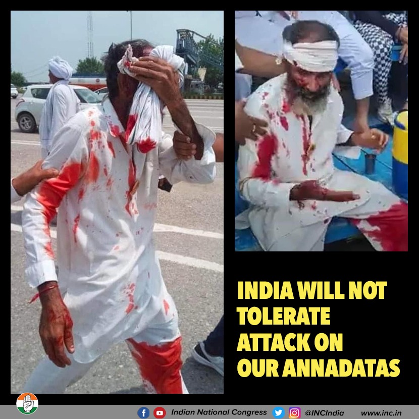 fahadkhan_jh's tweet photo. Our annadatas blood has been shed; India will never forget, never forgive. #किसानद्रोही_बीजेपी https://t.co/krbdi75WV4