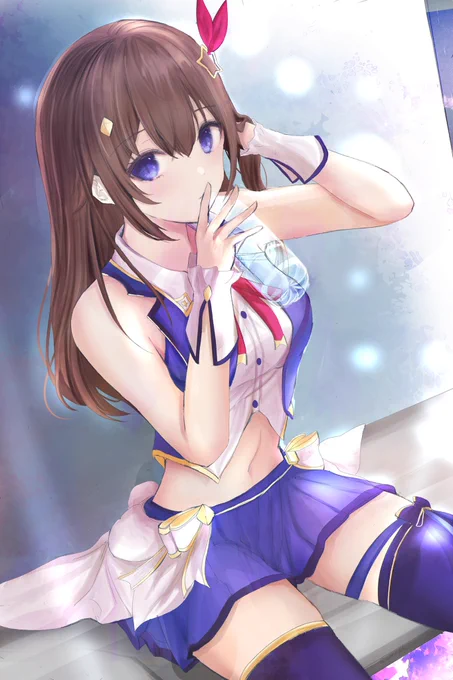 #これでフォロワーさん増えました

1枚絵ならこれです
そらともとして知ってもらえるのかなって嬉しかった 