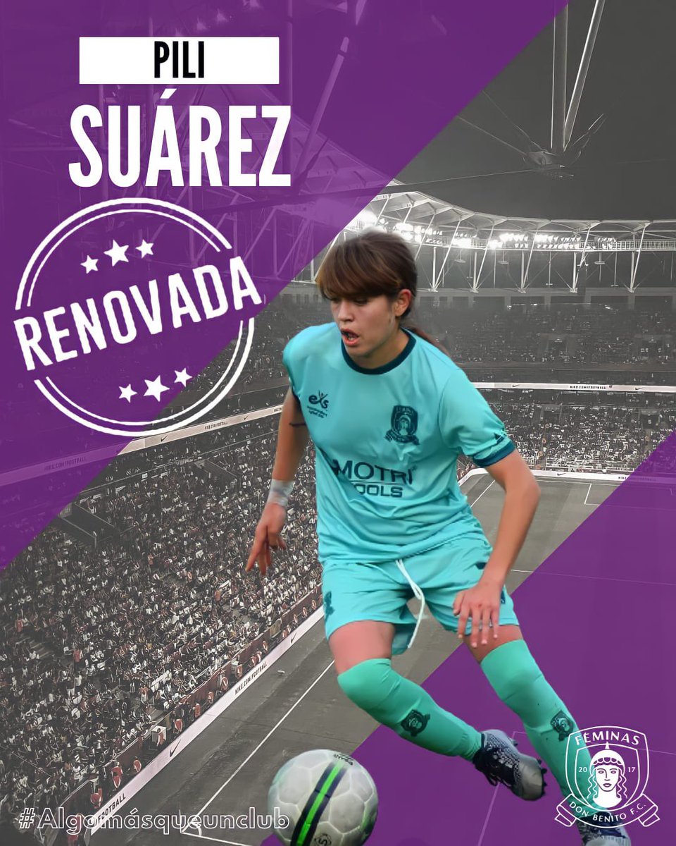 FeminasDBFC's tweet photo. Pili Suárez ,esencial, que no da nada por perdido y que lo pelea todo. Gran jugadora ⚽️y con un interior mucho mucho más grande, amiga que defiende a los suyos sin dudar. Una alegría 😆para nosotros tu renovación ,esta ya es tu casa🏠!! FUERTE PILI!!!! https://t.co/2zxmcEnqV1