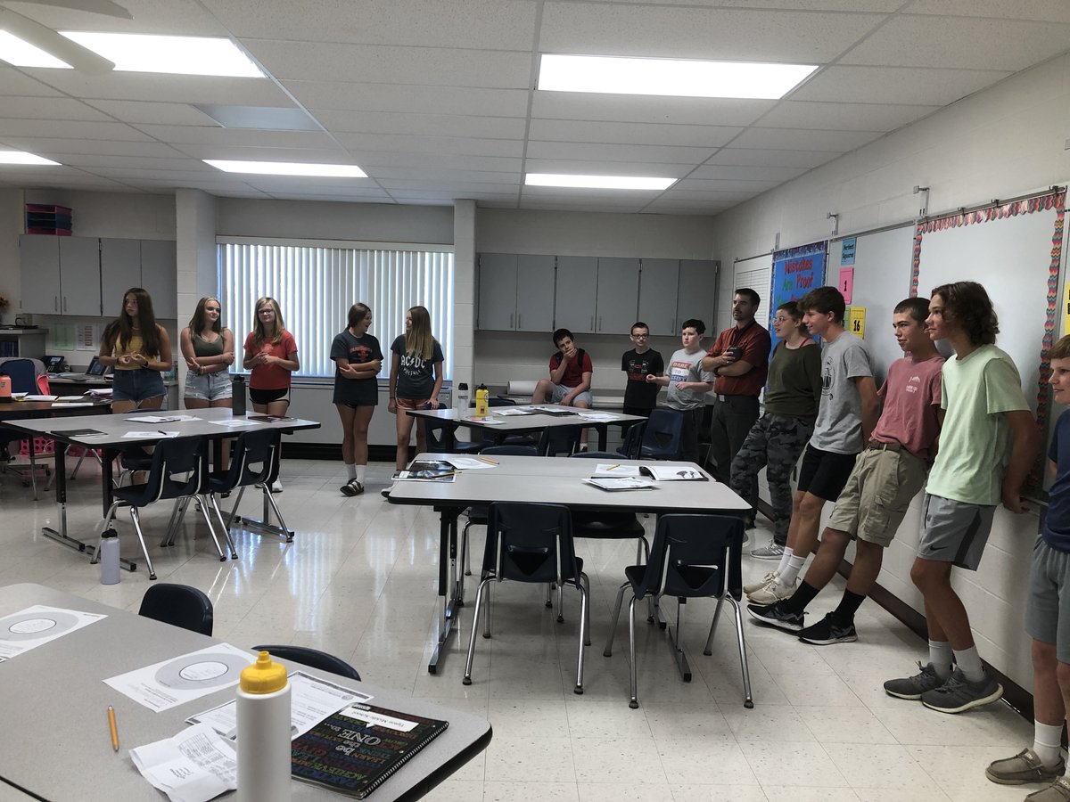 Good 1st Week at Tipton Middle School. Spending time on Relationships &amp; Expectations. Starting to learn about Being Proactive, Circle of Control, Thinking Win-Win and more. Really good buy-in by staff &amp; students.