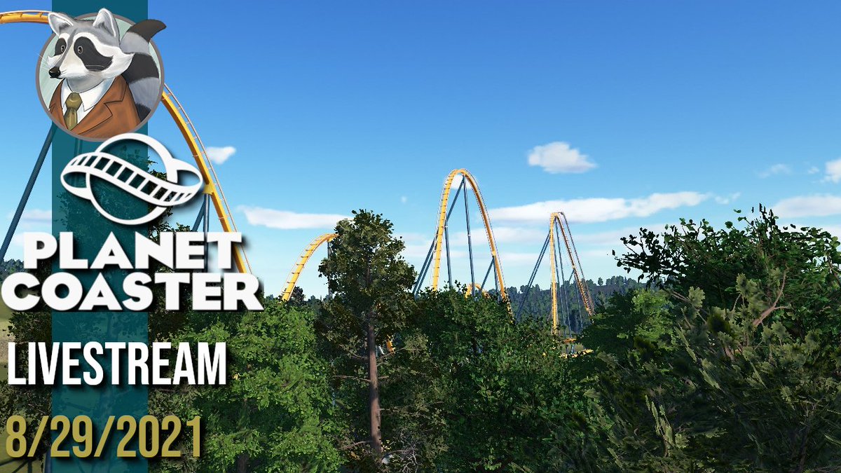 youtube.com/watch?v=JU8TgD… Come hang out with me again today on this lazy Sunday as we work in Conifer Slopes some more! I'll be live at 1pm Central for about an hour or so tackling the new rapids ride underneath the new hyper I built. Hope to see you!