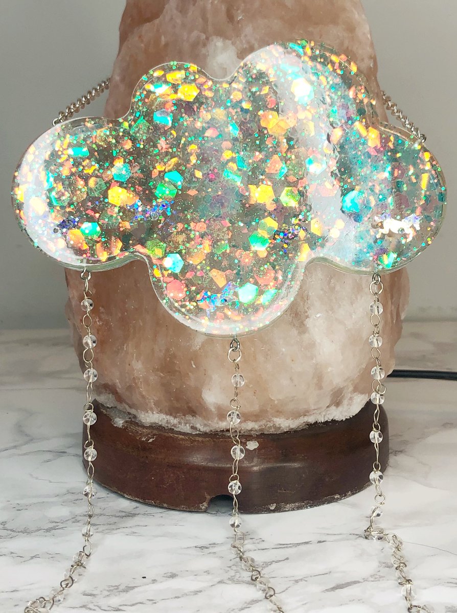 look at just how magical this unicorn cloud wall hanging is 🥺 she’s inexpensive too 👀✨