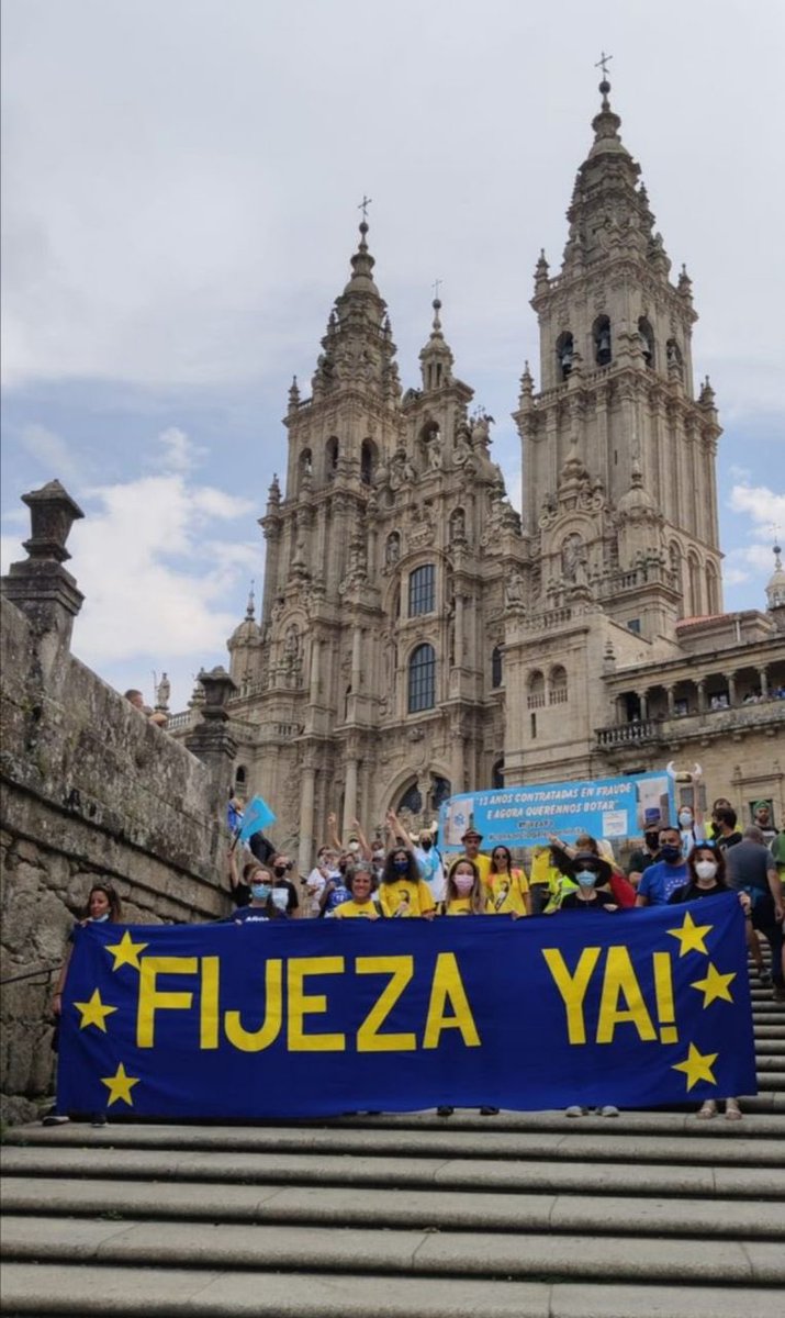 GMi15f's tweet photo. 💥@mjmonteroc @sanchezcastejon @ionebelarra @Yolanda_Diaz 💪TEMPORALES PÚBLICOS EN ABUSO LLEGAN A SANTIAGO‼️
⛔OPES NO son sanción
Cumplan Normativa Europea
@LourdesArastey @ComisionEuropea
@CiudadanosCs @compromis
#NoIcetazo
#FijezaYaEsConstitucional 
#SantiagoPorLaFijeza https://t.co/9sFMcmWcPp