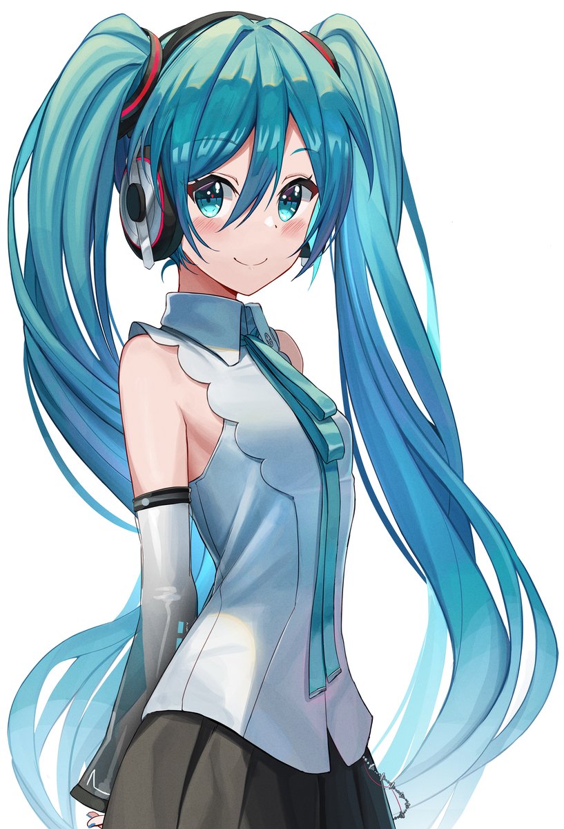 初音ミク 「24 hours  left until Miku's birthday! 」|Bibのイラスト