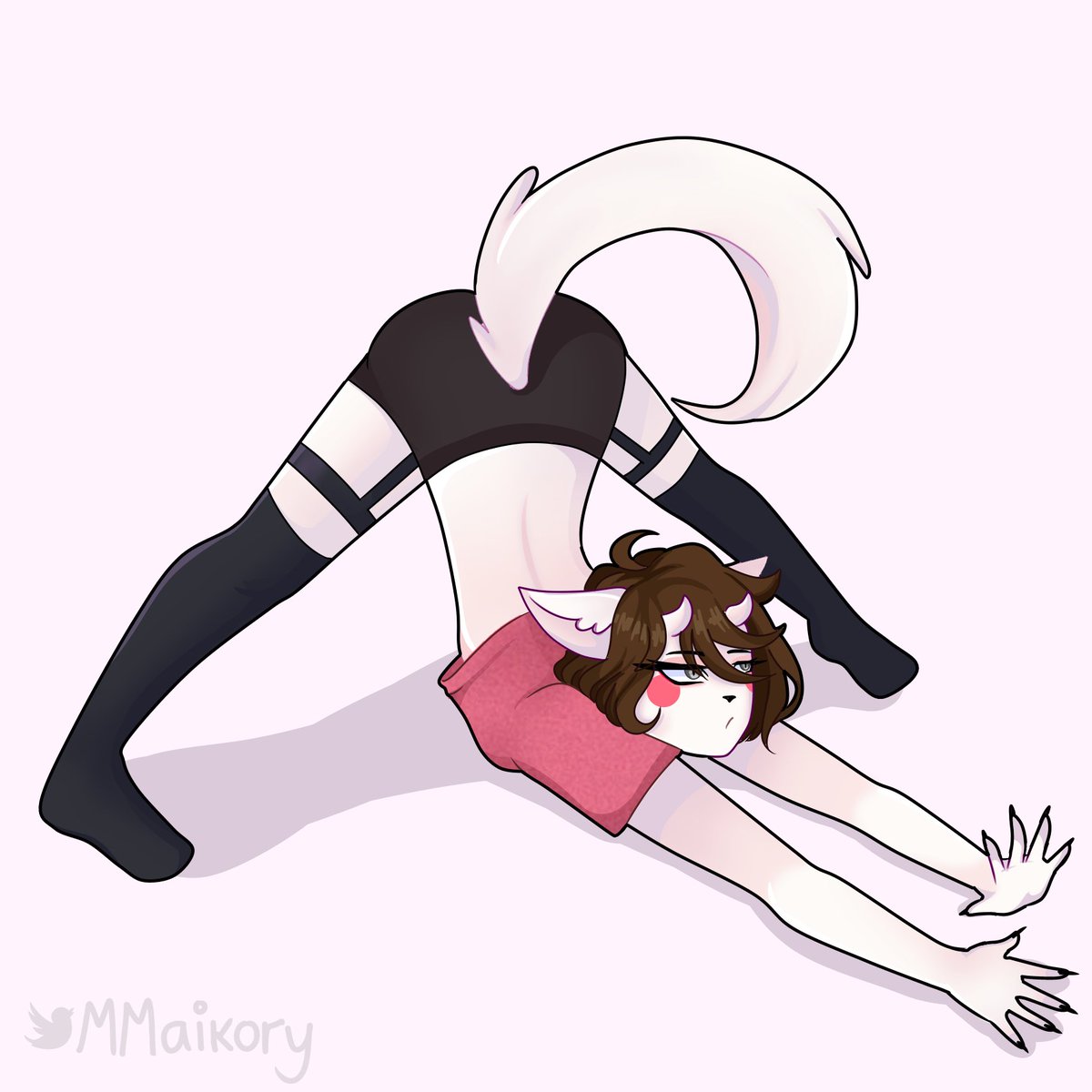 MMaikory's tweet photo. I wanted to do my oc in this pose for a few days now, and I already have it.
#jackochallenge #jackoposechallenge #oc #originamchatacter #digitalart #digitalartits #originalcharacter #ArtistOnTwitter https://t.co/pxFHc6kBam