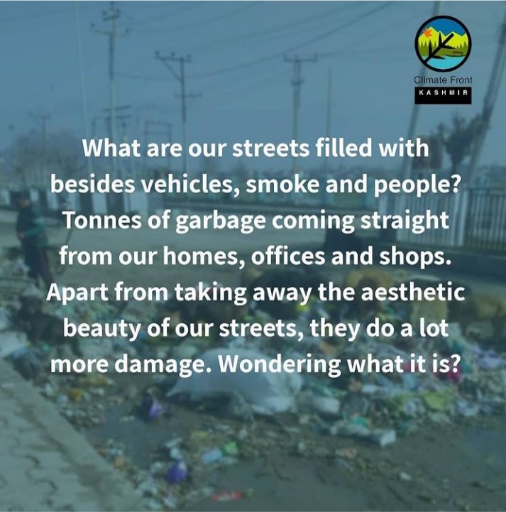 CFKasheer's tweet photo. Where does the dumping of waste take place in your state ?For on the paradise of Earth, it is thrown onto the streets! https://t.co/2CRiHNuiOo
