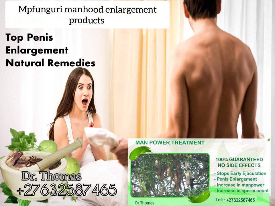 Natural remedies for penis enlargement