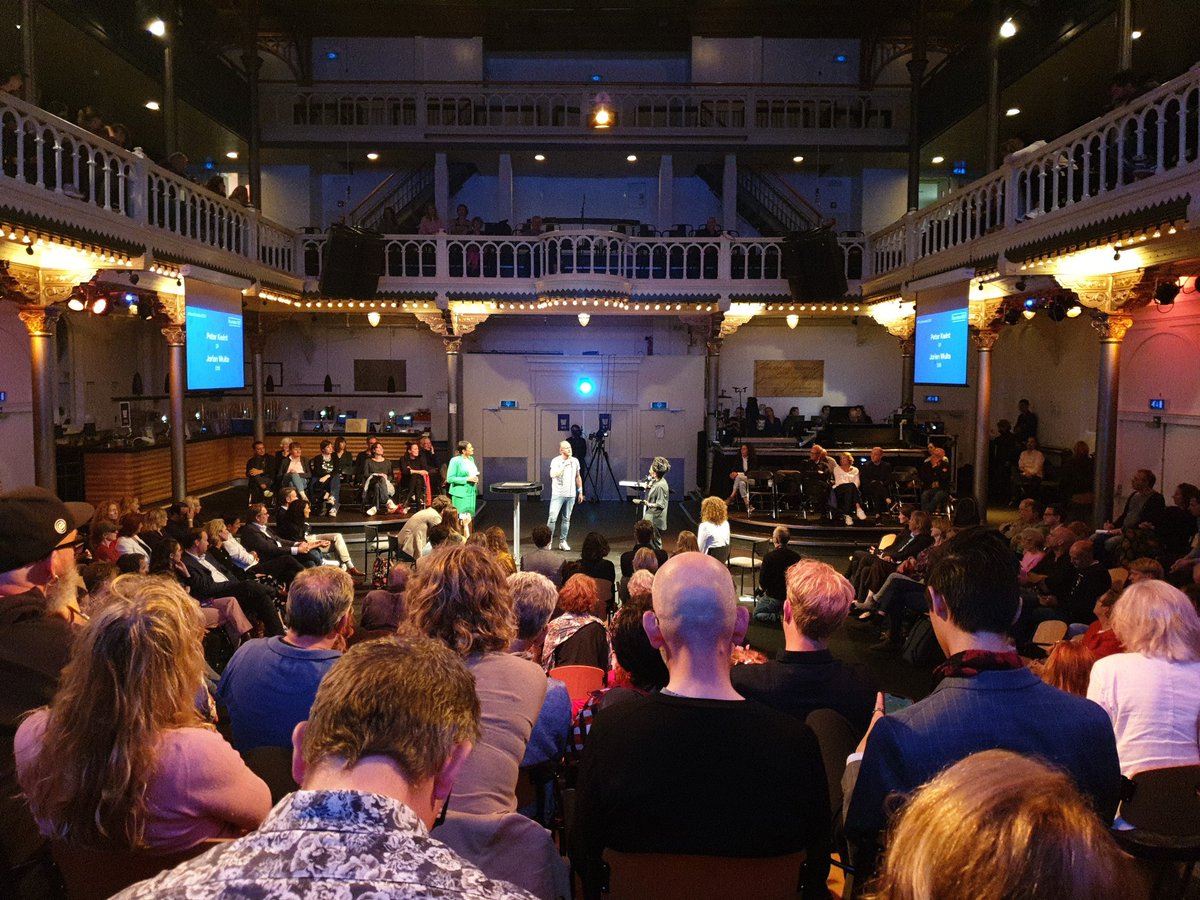 Voor het eerst weer samen op locatie in levende lijve om samen te praten over de culturele en creatieve toekomst! #Paradisodebat2021