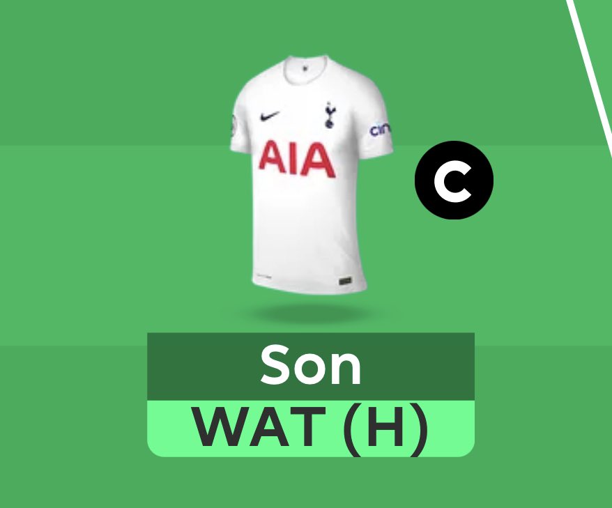 FPLchampion's tweet photo. Fun fact:

Did you know that on August 29th 2021, Heung-min Son scored 2 goals and picked up 2 assists in a home win over Watford. 

Couple that with his appearance points and bonus points, Son captain returned a cool 42 points. 

Full time result:

Tottenham 5 - 2 Watford 

#FPL https://t.co/LbyqbeGGL4