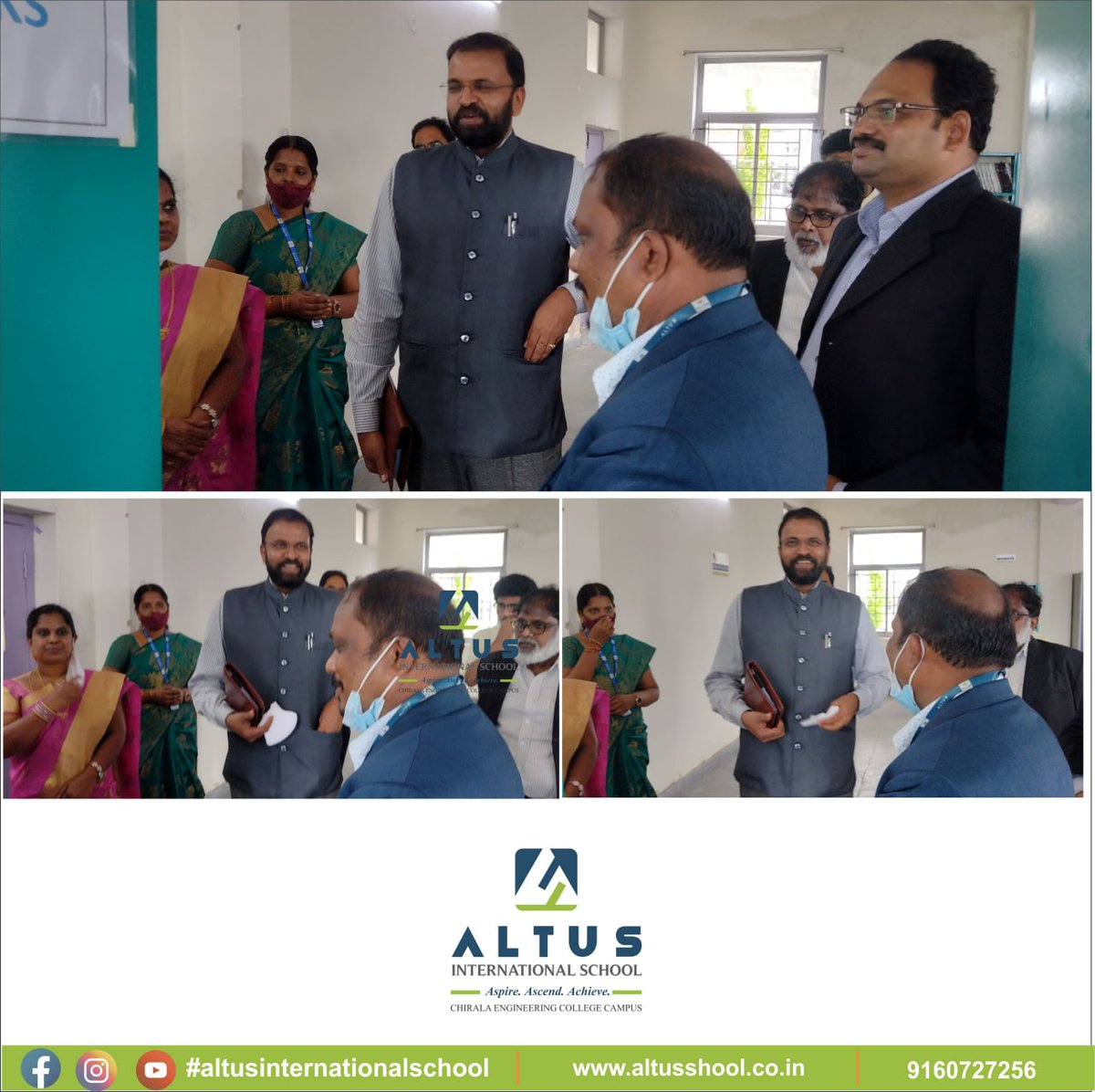 Altus_school's tweet photo. CBI Former Joint Director Sri V.V. Lakshmi Narayana Garu visited Altus International School on 28th August.

#AltusInternationalSchool #InteractiveSession #VVLakshmiNarayana #JDLakshmiNarayana https://t.co/k6uiFRGbcS