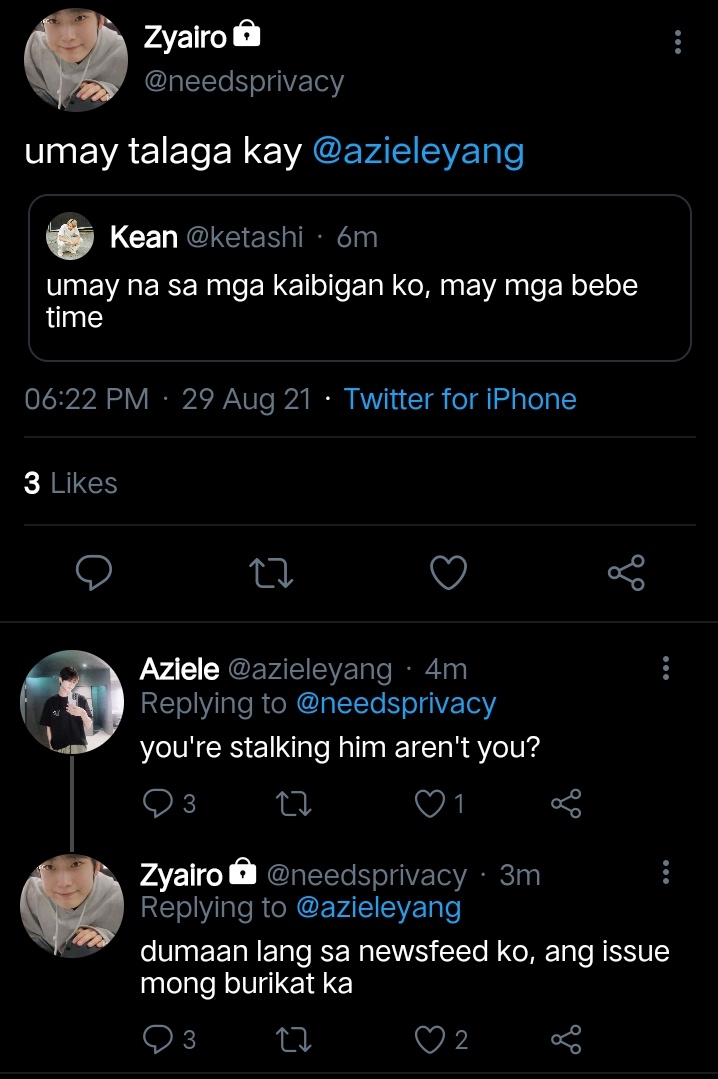 Shia Stream T D Heeday Main Characters Zyair Cruz Author Ust Law Student Loves Horror Movies Kean Takashi Silent Reader Of Zyair Ateneo Nursing Student Loves Dancing T Co Rxqw4n49gs