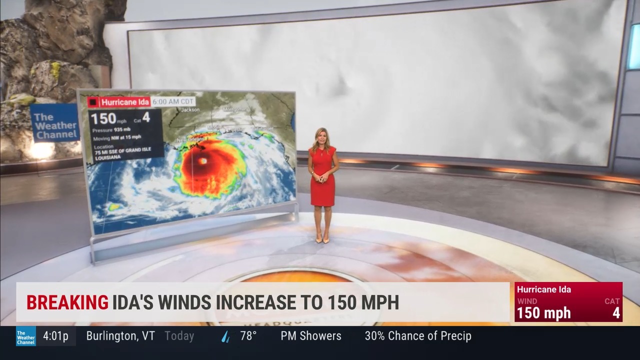 The Weather Channel on Twitter "Ida continues to strengthen and is