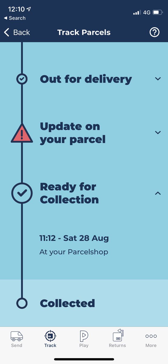 JoeFannon's tweet photo. @Hermesparcels I have had a terrible time with a delivery due to the sender taking ages and now I have received 2 notifications from Hermes, one saying it’s been delivered to a parcel shop and another saying it’s been returned to sender. Can you please confirm which it is? https://t.co/7MngVFhGHA