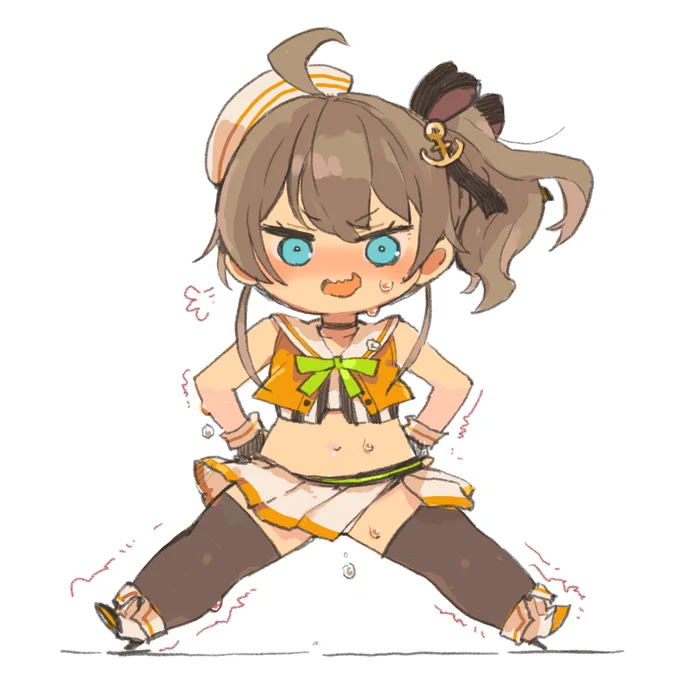 寮舎で開脚アピールしてくるアズレンコラボの時のまつりちゃん。
#祭絵 