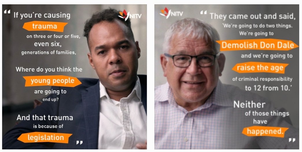 Thank you @JoshuaCreamer &amp; <a href="/MickGooda/">Mick Gooda</a> for your powerful contributions to the documentary <a href="/Inc_Nation_au/">Incarceration Nation</a> on <a href="/NITV/">NITV</a>. #IncarcerationNation
