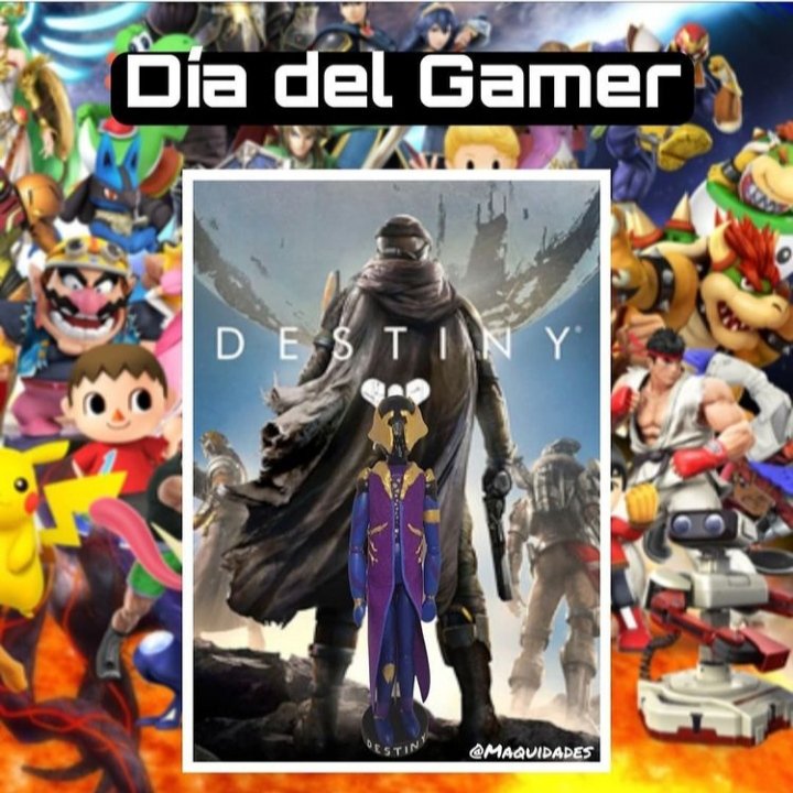 Hoy es el Día del #Gamer, celebración que surgió en 2008 por parte de las principales revistas especializadas en videojuegos. #diadelgamer #DiaMundialDelVideojuego #Destiny #videojuegos