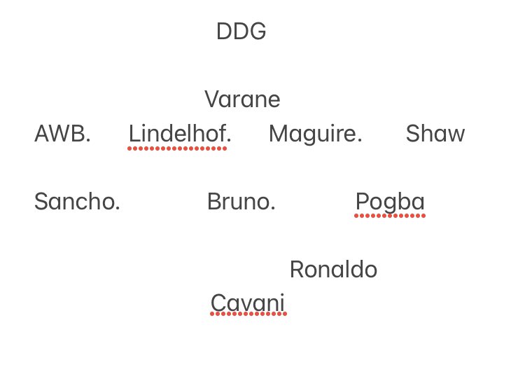 ultradope's tweet photo. @UtdFaithfuls I’d just play varane as a sweeper and do away with Cdm https://t.co/c9IGvQJBhW