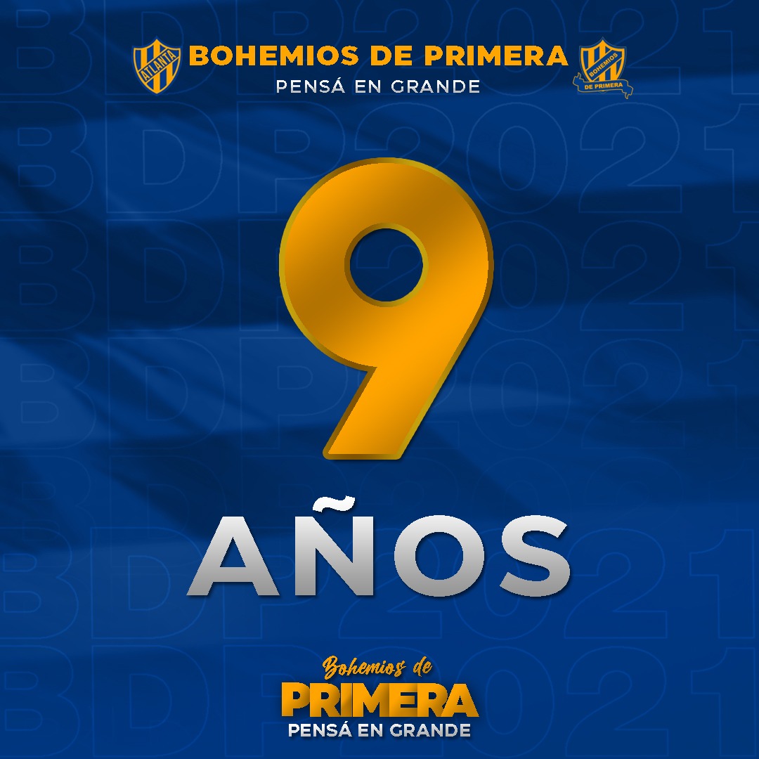 Bohemios de Primera tweet media