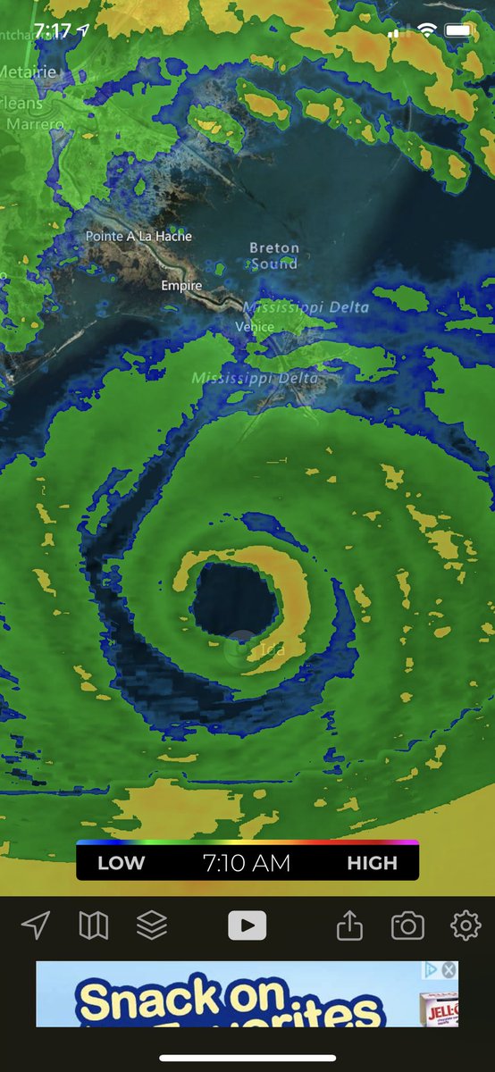 FlatsClass's tweet photo. Say a prayer for my friends and colleagues in #Louisiana... #HurricaneIda is changing the landscape forever! #prayforlouisiana #flatsclassnation https://t.co/nsWRzske9R