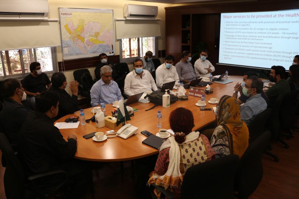 Health Camps Delivery Preparatory Meeting Chaired by Coordinator @EocSindh Fayaz Abbasi who was joined by TFP NEOC <a href="/altafbosan1/">Altaf Bosan</a>, EOC and EPI Core Teams, AKU Members and relevant Officers from district West, Malir, Kiamari and ERU Gujro. <a href="/PakFightsPolio/">Pak Fights Polio</a>