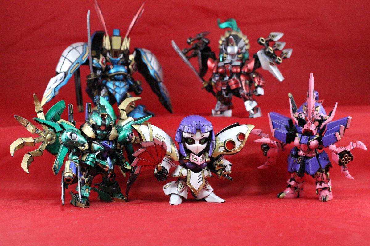 自作改造ガンプラまとめ Sd戦国伝編 Min T ミント