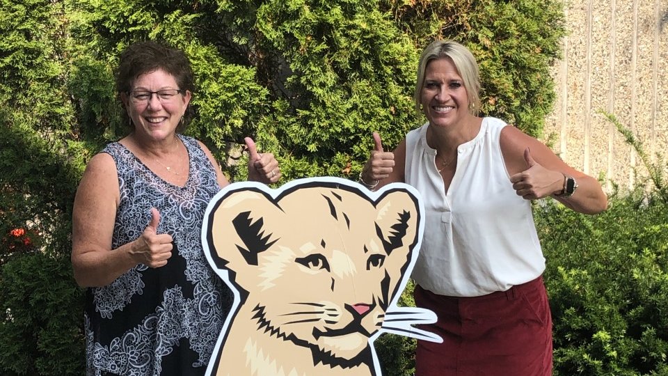 Yep, it's been confirmed -> Dr. Monette & Mrs. Dobek are ready for the first day of school tomorrow! Are you ready? #WeAreBaird #LPSPSride #welcomebacktoschool2021 @PaulRBairdMS