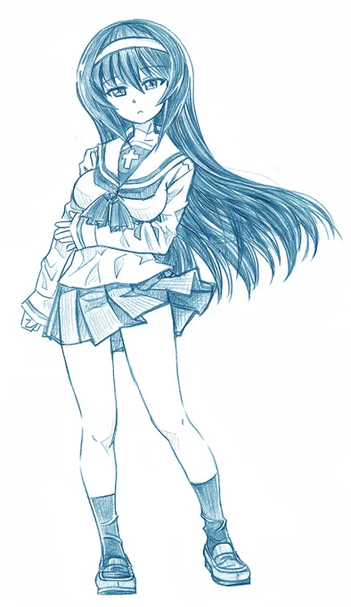 フォロワー様25000超 感謝!
ガルパンもしも企画「巨乳な麻子」 