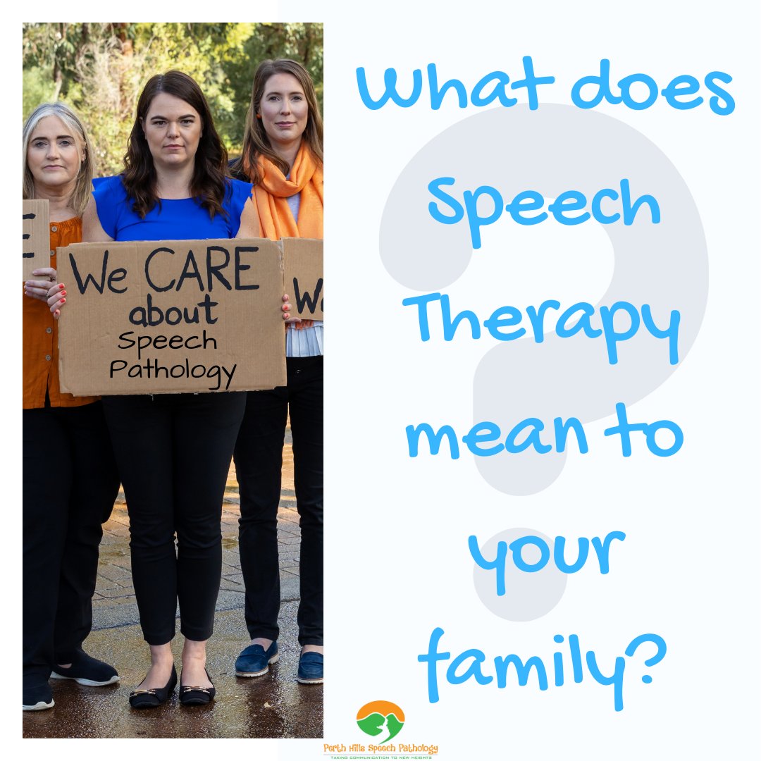 'For us it's been about getting valuable support, knowledge and specific focus on areas that with speech therapy we are seeing huge improvements in. 🙂'

#PerthHillsSpeech #SPWeek #SpeechPathologyWeek #Communication #Support #Knowledge #Focus #Improvement #Goals