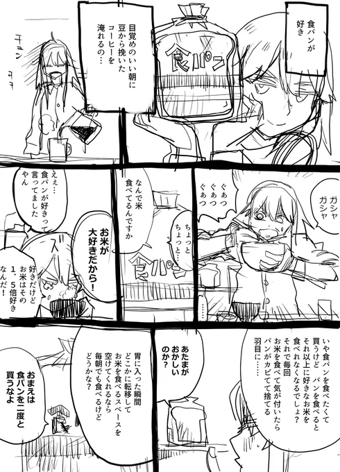日々の妄想漫画など 