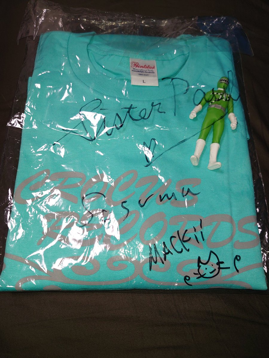 マッキーさん、ススムさん届きました！
また配信楽しみにしてます＼(^o^)／
#sistarpaul
#シスターポール