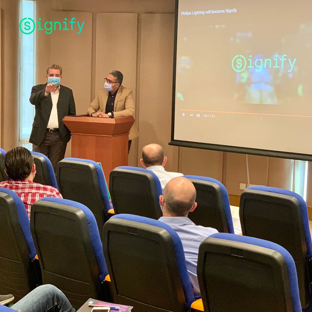 PhilipsLightKSA's tweet photo. Thanks to all who attended the training that was held out for #HSE #Riyadh branch by #Philips #DistributionTeam.
نود أن نشكر جميع الذين حضروا لفعالية التدريب الذي أقيمت لفرع شركة هشام السويدي بالرياض من قبل #فريق_مبيعات التوزيع #فيليبس. https://t.co/IWakdtTeBn