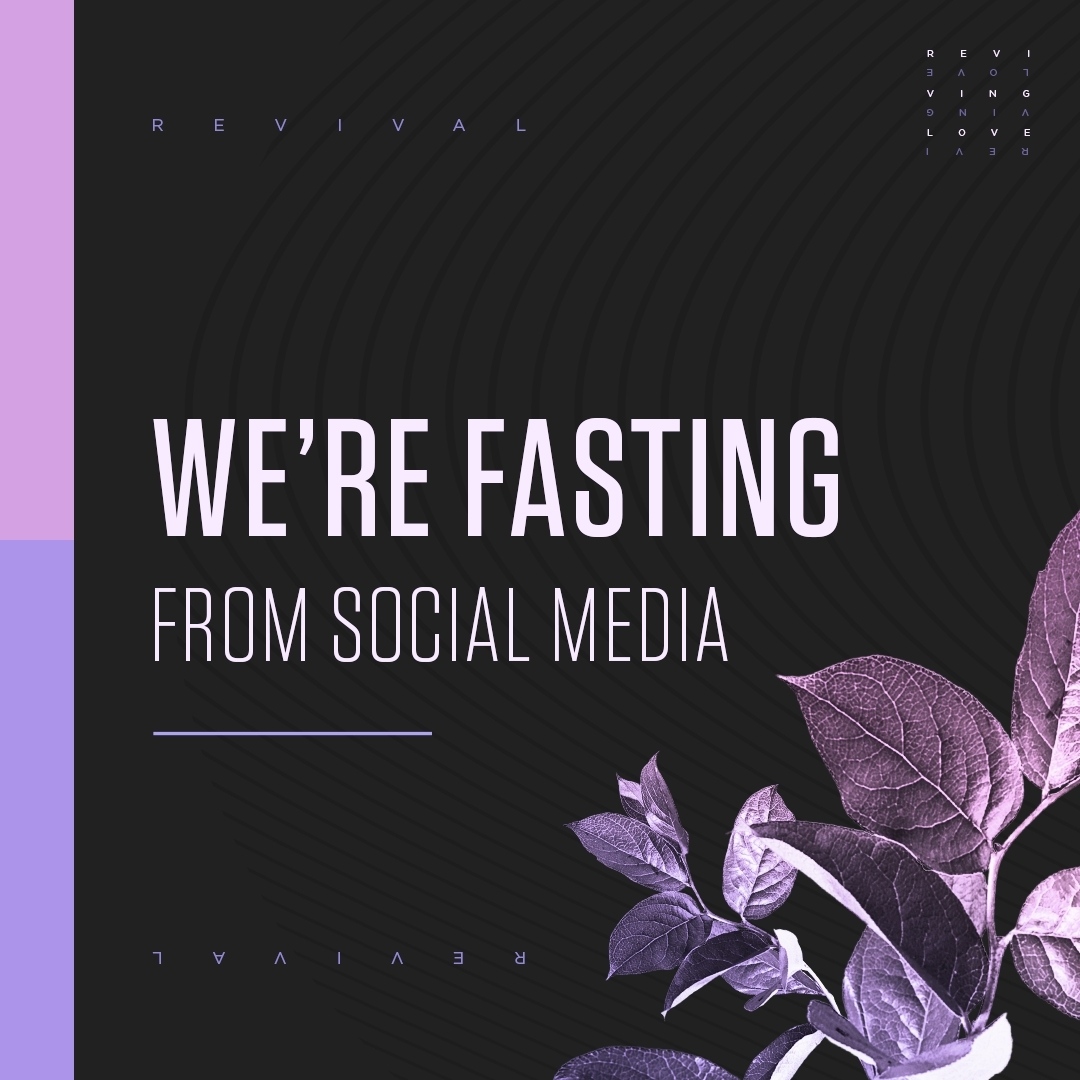 Today marks the start of our Reviving Love series and our fast from social media! As we tune out distractions, our hope is that we would hear from Him and that He would bring about revival in His people. 

More info at austinstone.org/revivinglove

We'll be back October 11! 👋