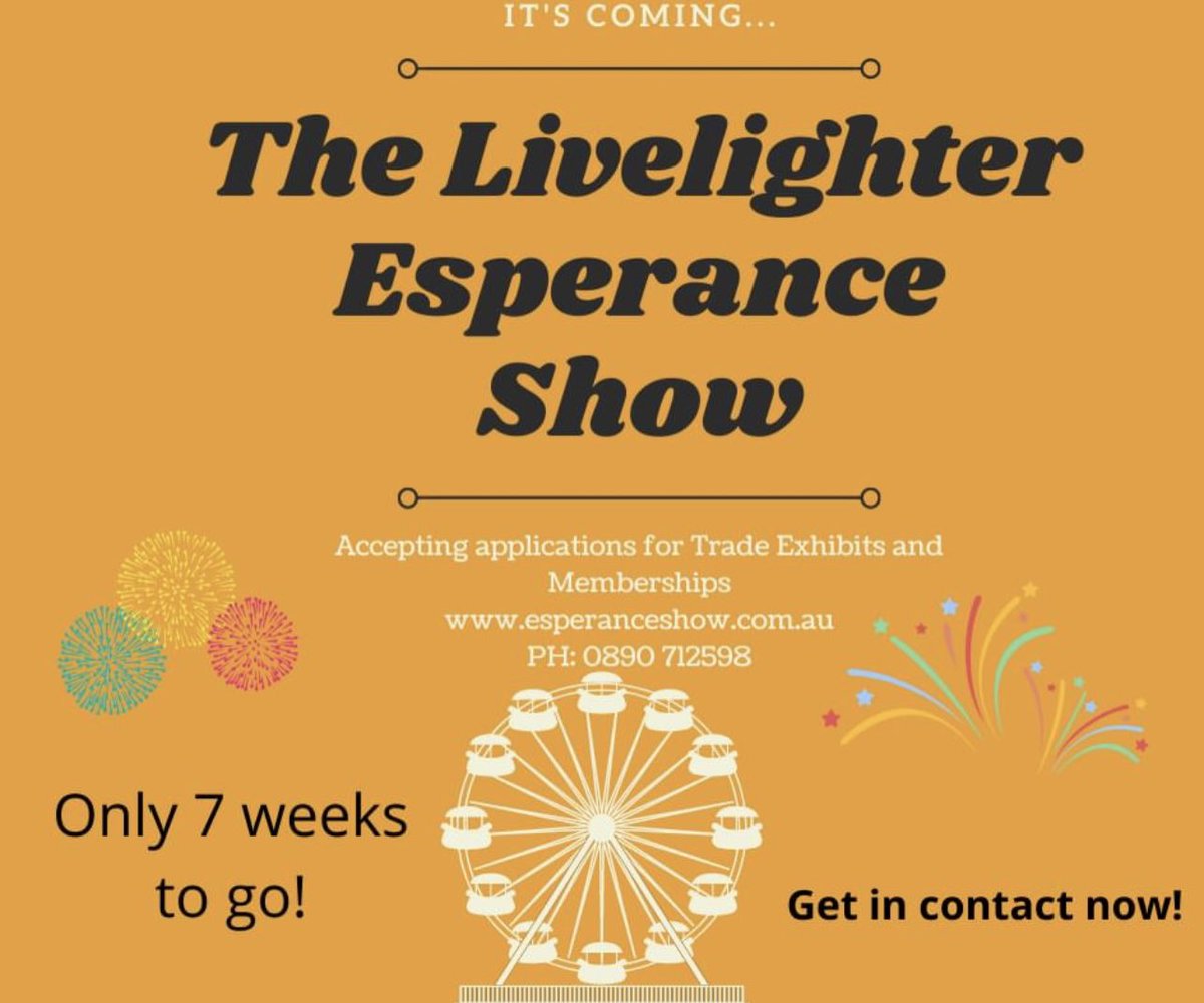 EsperanceShow's tweet image. #esperance #agriculturalshows #showcase #agriculture #agriculturalshow