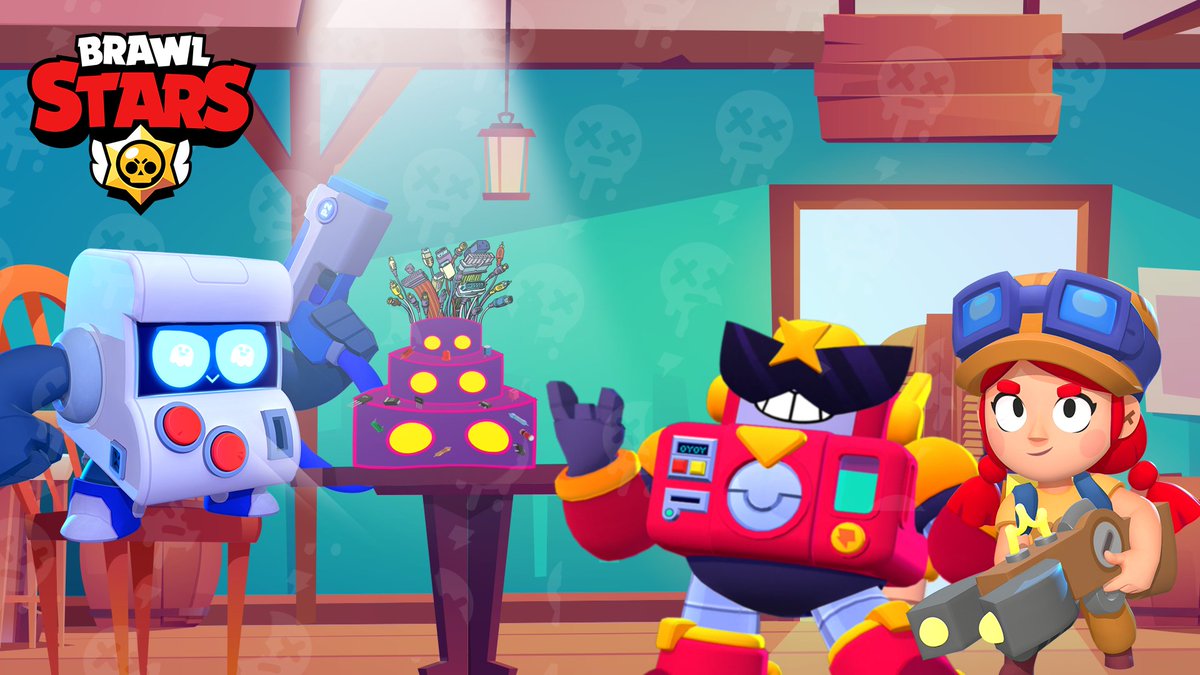 GamifyTR's tweet photo. Müthiş bir robopasta hazırladık. E o zaman parti başlasın! İyi ki doğdun 8-BIT! 🎉
#BrawlStars #GamifyTR https://t.co/5ivT9zGfqO