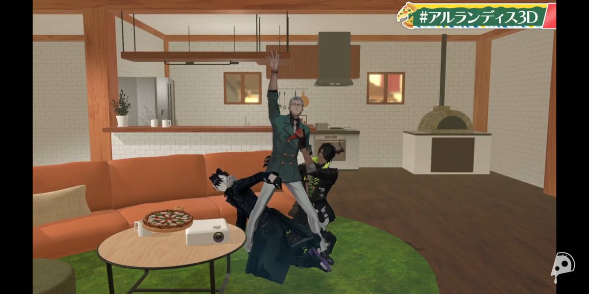 sazorumeru's tweet photo. 彼の3d aruパパおめでとうございます、私たちはあなたをサポートし続けます 👏🍕
#アルランディス3D https://t.co/3CdycXsIv1