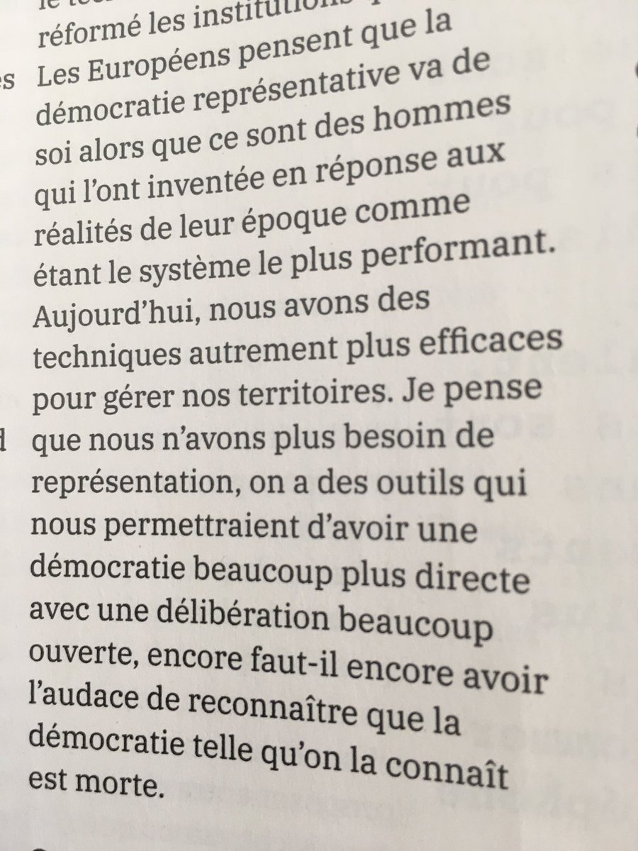 Fabien Passard (@fabpassard) on Twitter photo En train d’attaquer le chapitre d’août de l’excellent <a href="/BigBangAlmanach/">BigBang Almanach</a>...
Que de paroles éclairées de @sename_ , Togolais défendant les Etats-Unis d’Afrique et prônant un usage de la technologie en ville au service de l’activité locale et non déconnecté. 👏🏼
Par <a href="/Mancioday/">David Doucet</a> En train d’attaquer le chapitre d’août de l’excellent <a href="/BigBangAlmanach/">BigBang Almanach</a>...
Que de paroles éclairées de @sename_ , Togolais défendant les Etats-Unis d’Afrique et prônant un usage de la technologie en ville au service de l’activité locale et non déconnecté. 👏🏼
Par <a href="/Mancioday/">David Doucet</a>
