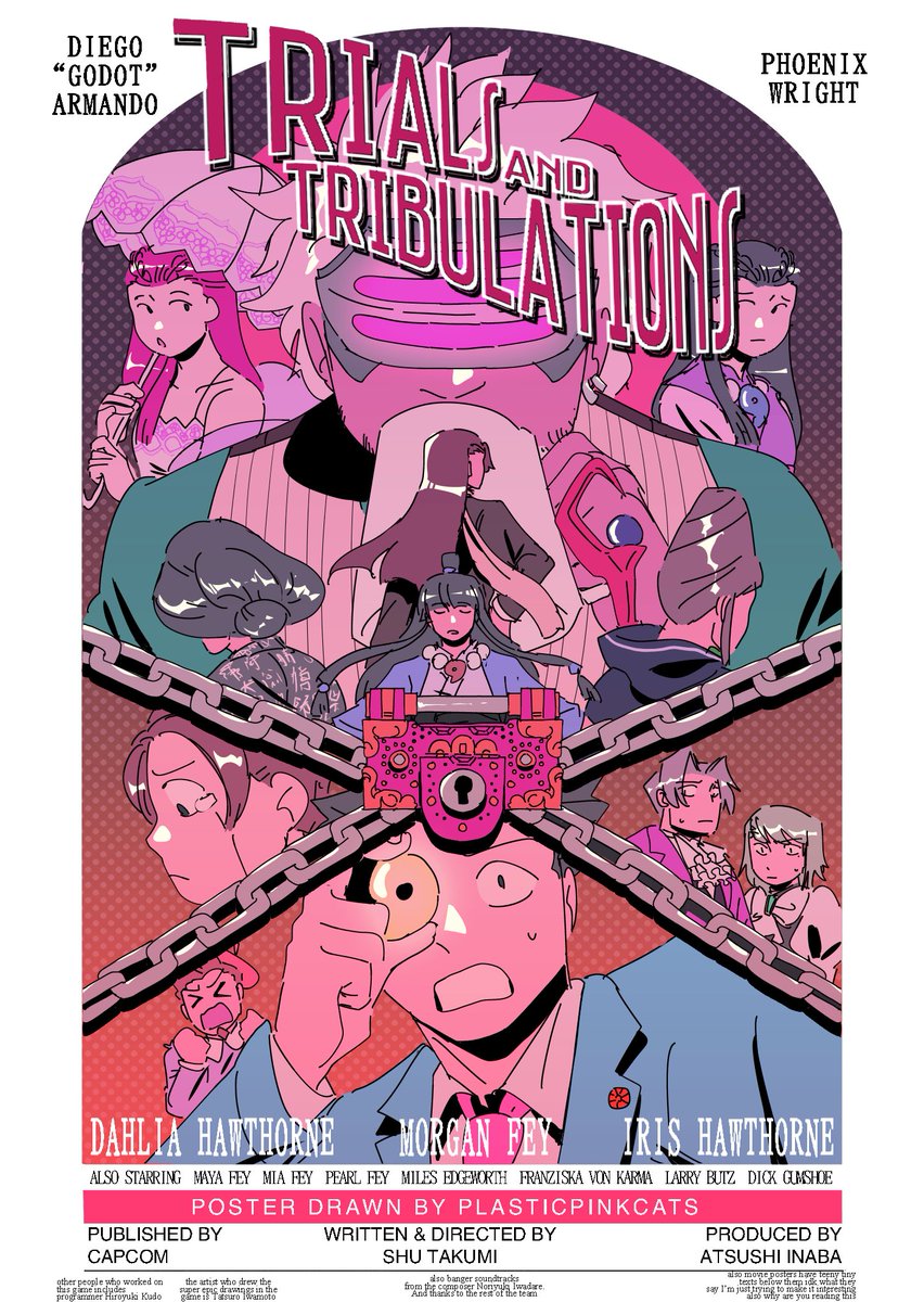 plasticpinkcats's tweet photo. Ace Attorney Trilogy https://t.co/IrFVFWLEtR