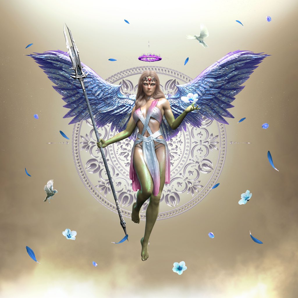nikichain's tweet image. Almost at 60k so wanted to say a big thank you to all my followers by doing an #nft #giveaway from a collection that I love - @angelsofaether #1796 (worth 0.09 $eth atm).

1. Retweet
2. Follow me and the talented artist @amaliacht.

Will select the winner in 72 hours 💛