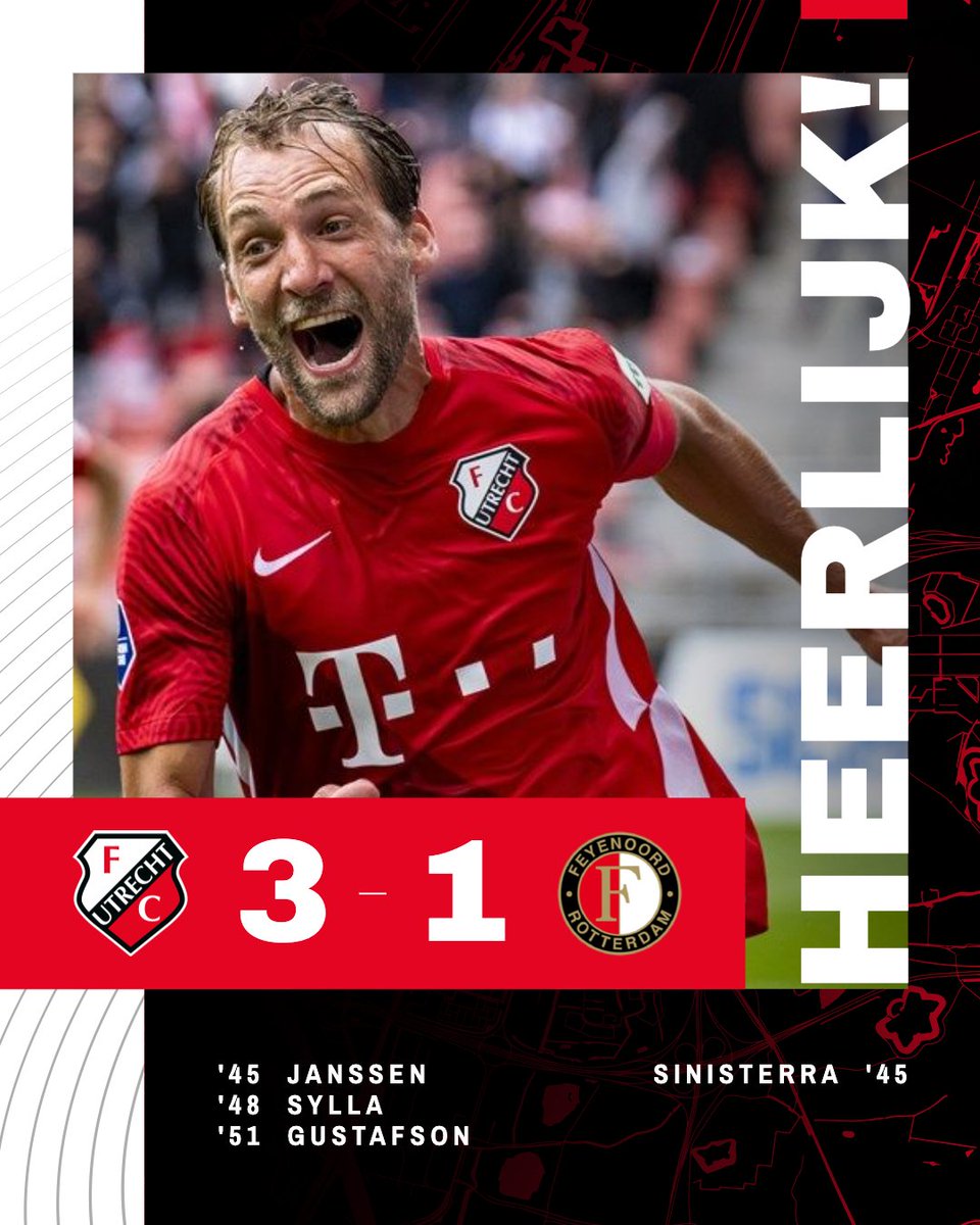 fcutrecht's tweet photo. ⚔️ 𝐓𝐡𝐢𝐬 𝐢𝐬 𝐨𝐮𝐫 𝐭𝐞𝐫𝐫𝐢𝐭𝐨𝐫𝐲!

Wat. Een. WEDSTRIJD! 🔥

#fcutrecht #utrfey https://t.co/qjfGOWc1ke