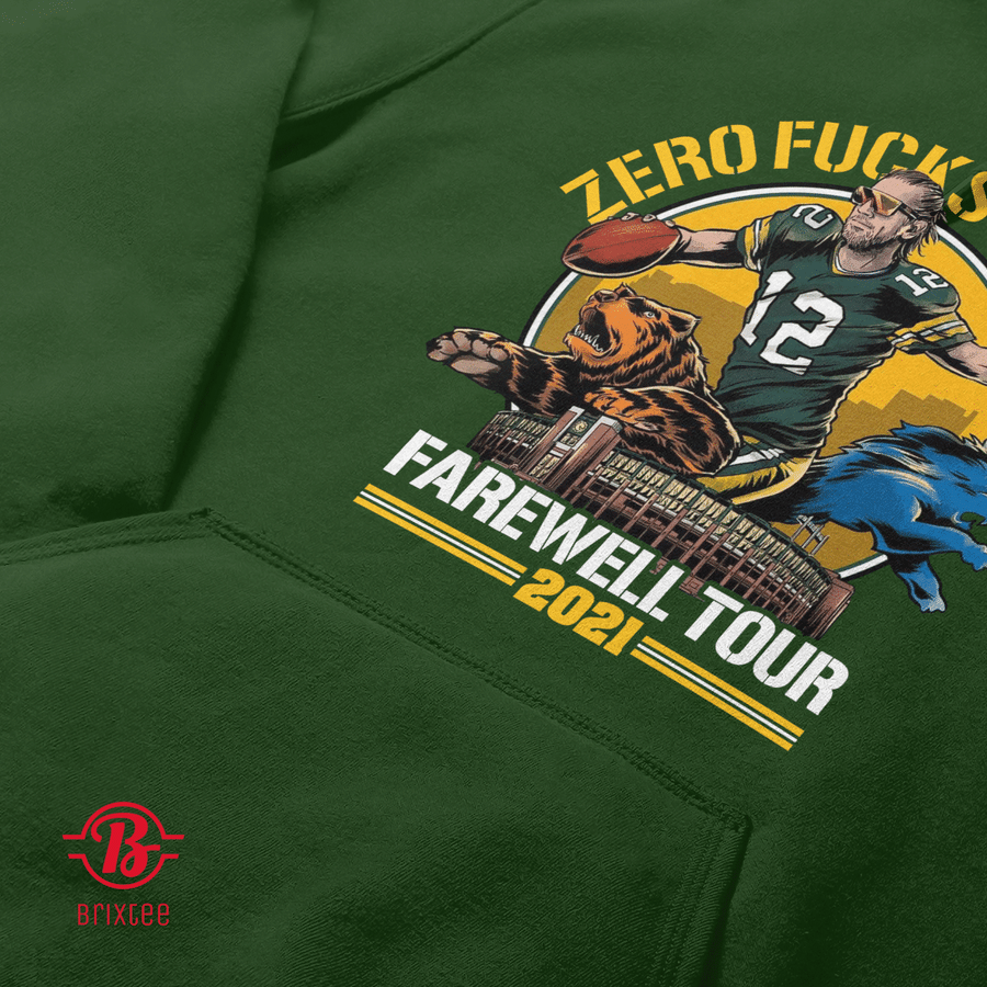 Brixteeco's tweet photo. But this shirt so " Zero Fucks Given Farewell Tour 2021 T-Shirt+Hoodie | Aaron Rodgers | Green Bay Packers ". Buy product on our store here:ππ
https://t.co/k9MERxQNWE...
#gopackgo #nofucksgiveth #farewelltour2021 #greenbaypackers #Packers #brixtee #brixteeapparel https://t.co/nOjVBBtJj9