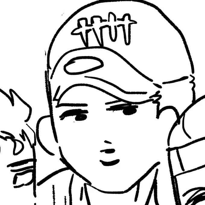 おおよそ初描きの安堂と二か月間恋焦がれた先に描いた安堂。 
