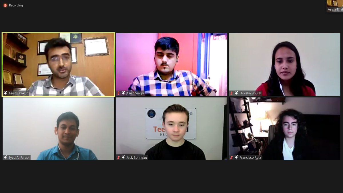 glocalteenhero's tweet photo. We have completed the  Entrepreneurship Panel Discussion at Wai Wai presents Glocal International Teen Conference 2021.
Thank you everyone for your enthusiastic participation.
#GITC2021 #virtualgitc2021 #GTH2021 https://t.co/EgY9mrodeY