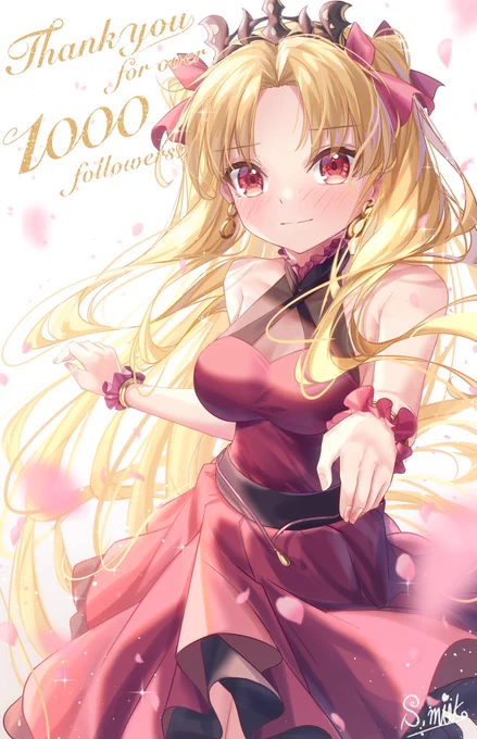 #今月描いた絵を晒そう 
エレちゃんとメリュジーヌちゃん描きました🥰🙏💕 
