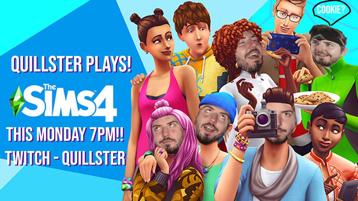 Quillster_'s tweet photo. Right This Monday What are we Playing.... THE SIMS 4
https://t.co/CmJCXfHjUx
Im excited Too see what mess we can make our Characters do!
#twitch #Streamer #Twitchstreamer #Gamevote #Sims4 https://t.co/HHxXPzNybY