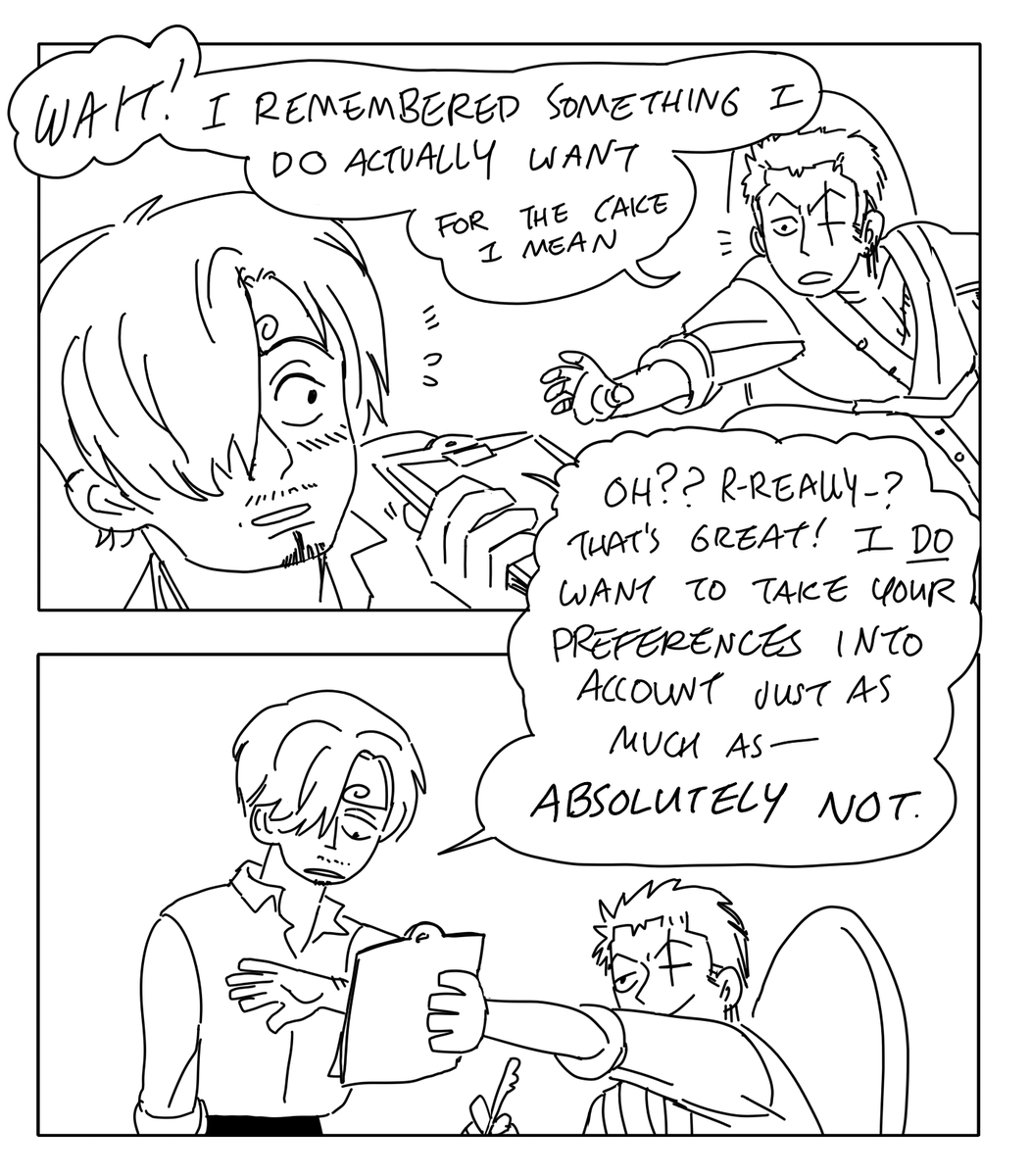 SailorFailures's tweet photo. You are cordially invited to Zoro and Sanji's garbage fire https://t.co/GsSI40yTU9
