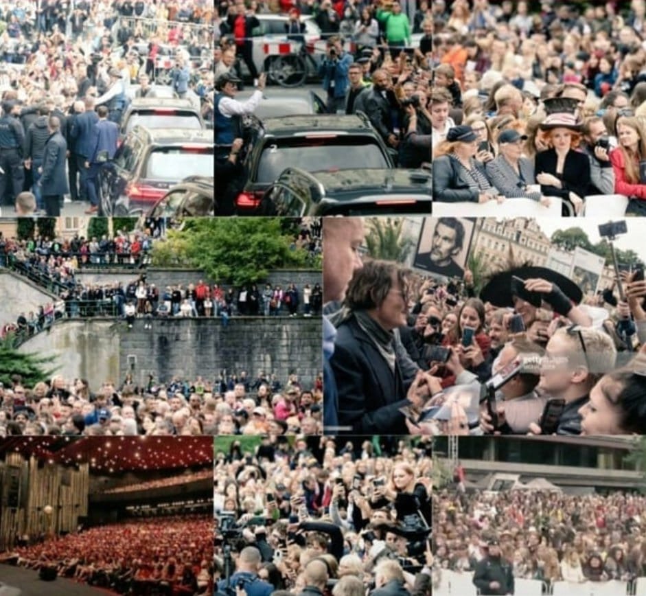 Amber Heard: “Tell the world, Johnny, tell them, 'Johnny Depp, I, a man, I'm a victim too of domestic violence'. And see how many people believe or side with you." 
#JusticeForJohnnyDepp #DEPPSUPPORTERS 
#johnnydeppisinnocent 
and world: