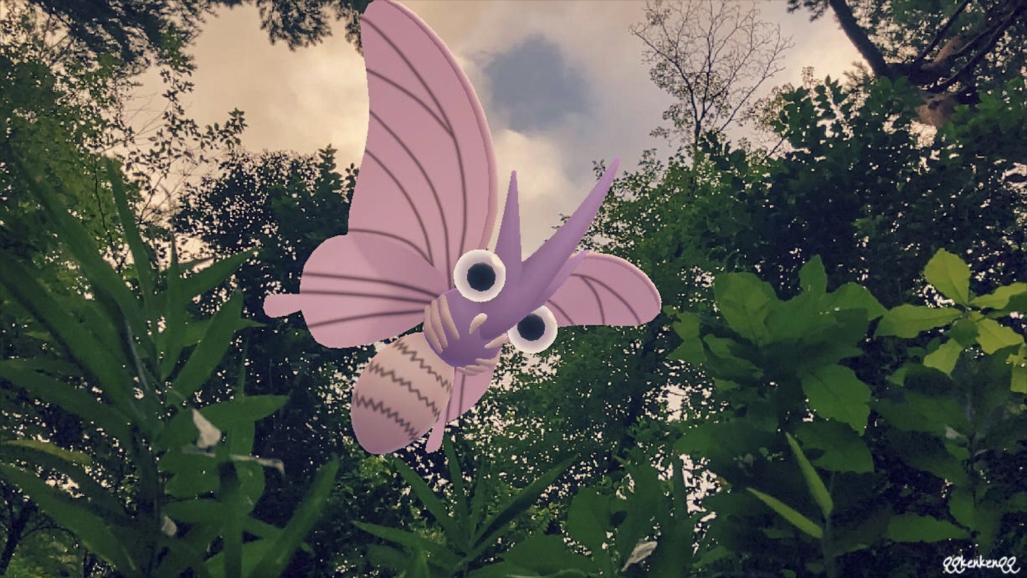 Kenken モルフォン モルフォン Venomoth Pokemongo Gosnapshot Pokemongoar ポケモンgo Aroftheday ポケモン ポケットモンスター T Co Qsimp14j1r Twitter