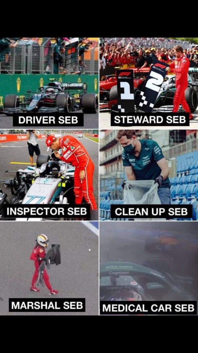 All in 1 Seb #f1 #Formula1 #spagp #BelgianGP #sebastianvettel